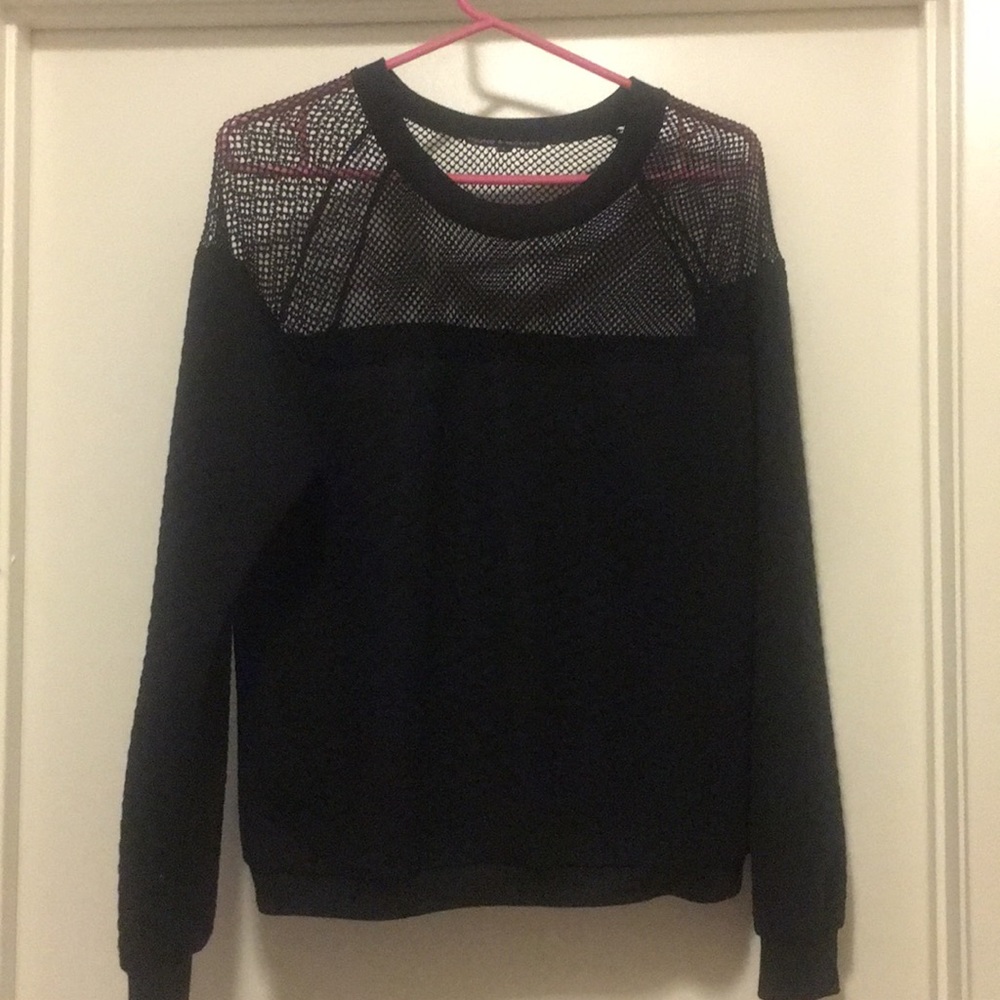 Young & Reckless Black Crewneck Sweatshirt